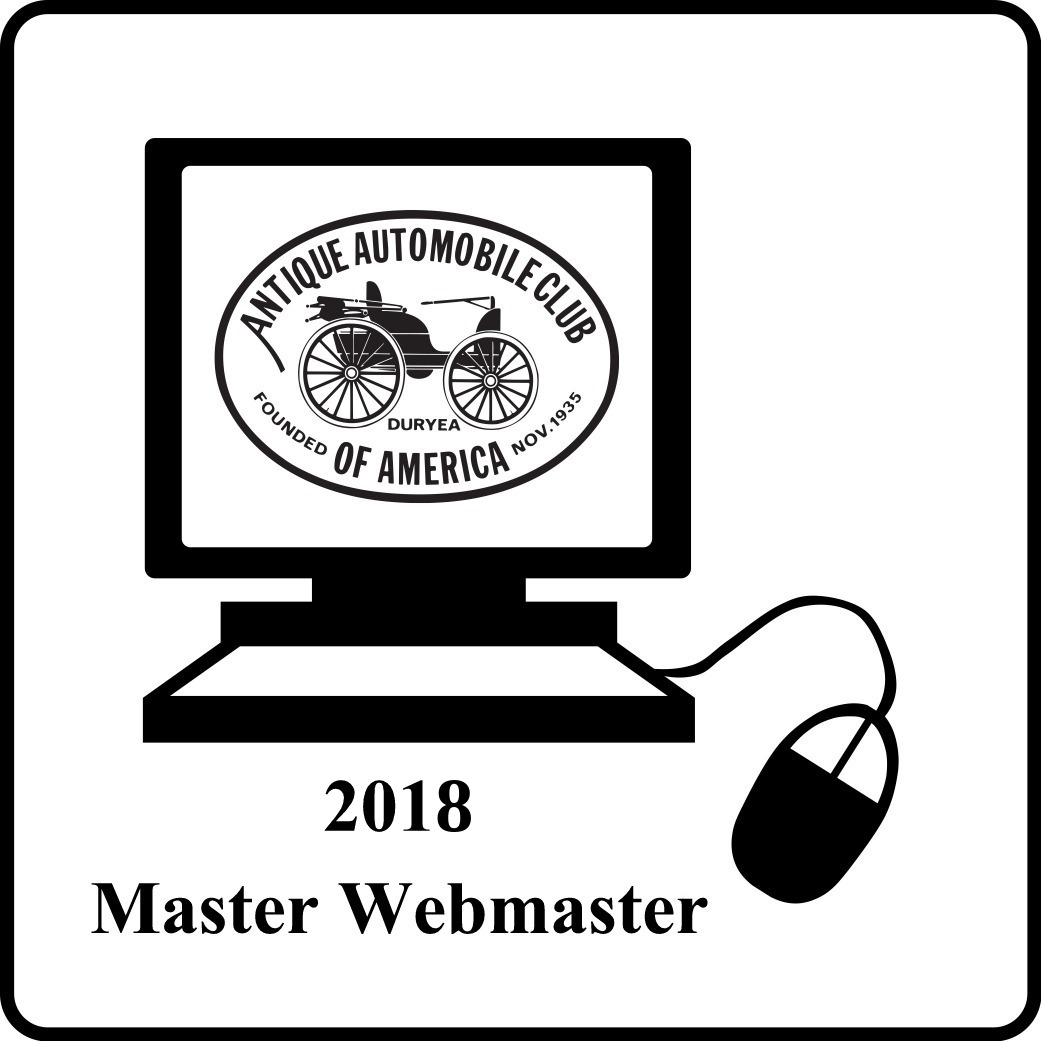 AACA 2018 Master Webmaster Award